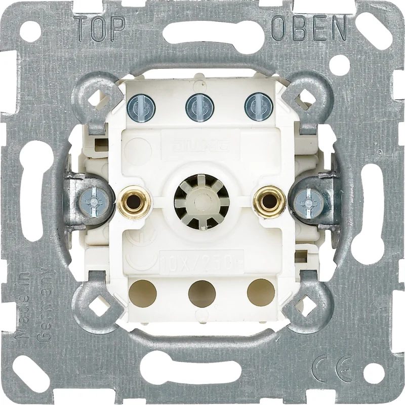 Schneider Electric Ключ за вентилатор с 3 скорости 10А - SCHNEIDER ELECTRIC Merten MTN317100