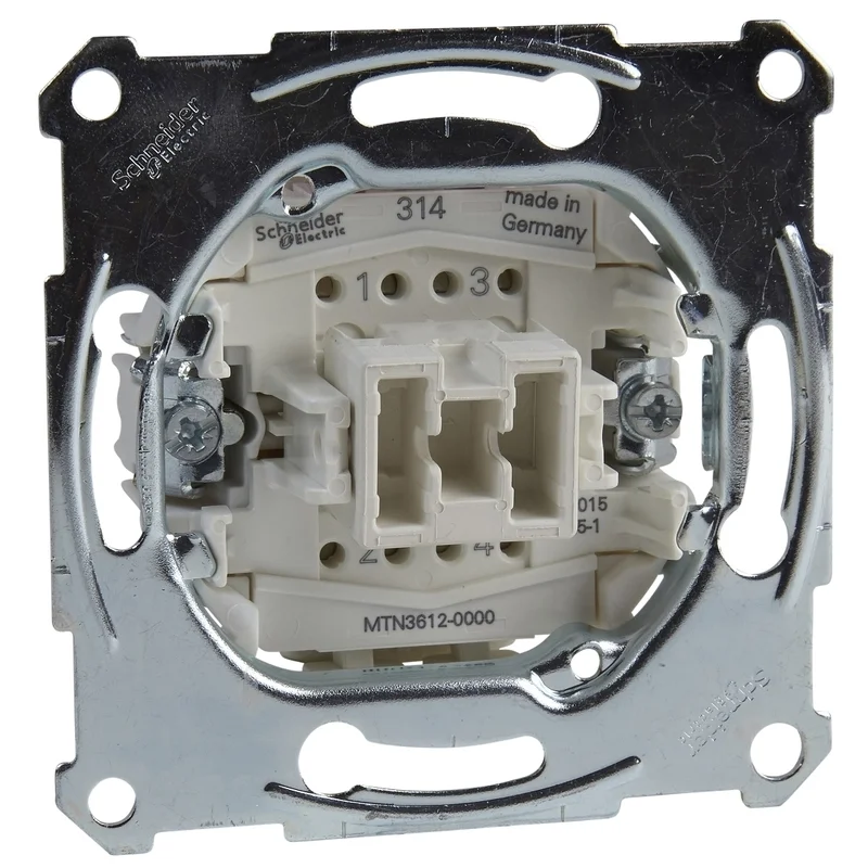 Schneider Electric Double-pole switch mechanism 16A /while stocks last/ - Schneider Electric Merten MTN3612-0000