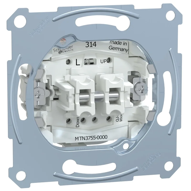 Еднополюсен бутон за щори механизъм 10A - Schneider Electric Merten MTN3755-0000