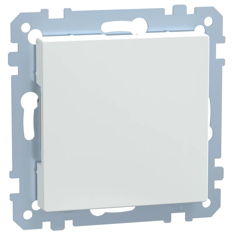 Празен модул с лицев панел Активно бяло System M - Schneider Electric Merten System M MTN391625