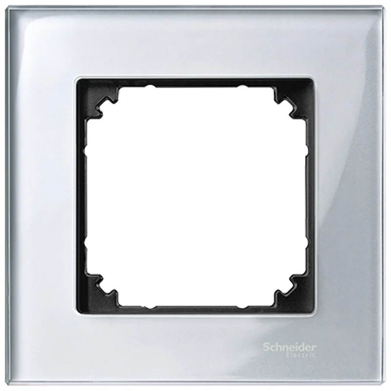 Schneider Electric Decorative frame 1x colour Diamond glass System M-Elegance Glass /while stocks last/ - Schneider Electric Merten System M MTN4010-3260