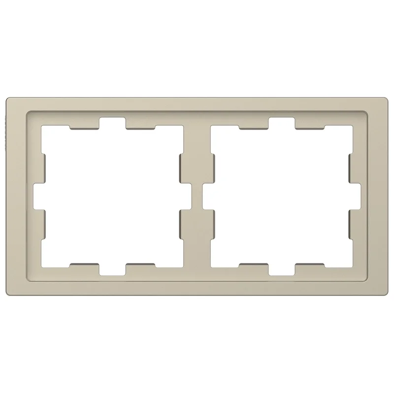 Schneider Electric Decorative frame 2x colour Sahara System D-Life - Schneider Electric Merten System Design MTN4020-6533