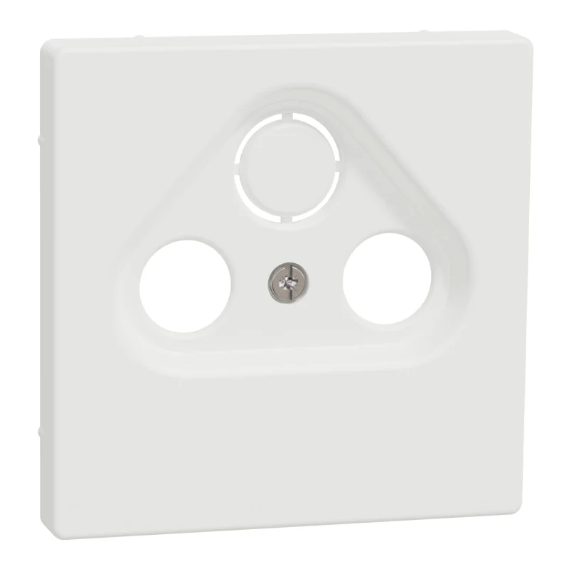Лицев панел с 2/3 излаза за антена Бял мат System Design - SCHNEIDER ELECTRIC Merten System Design MTN4123-6037
