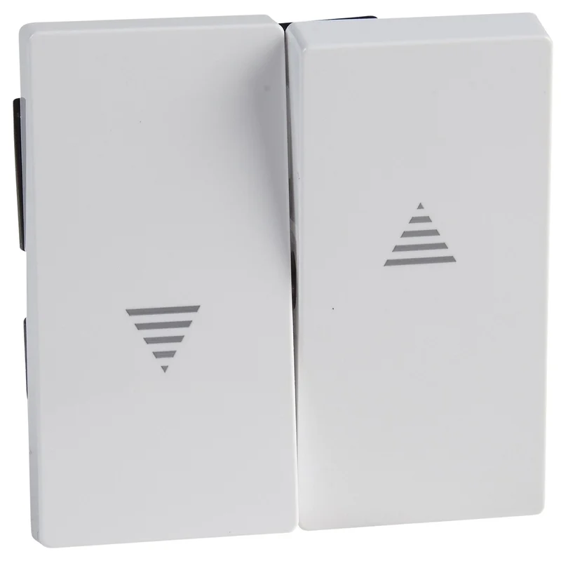 Schneider Electric Face plate for switch/push button for shutters Active white System M - Schneider Electric Merten System M MTN432425