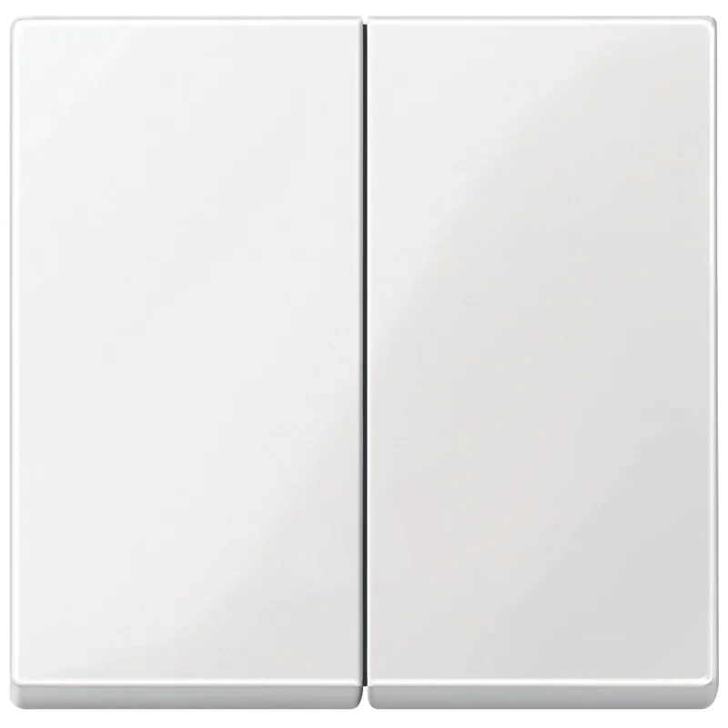 Лицев панел за сериен ключ/бутон Полярно бяло System M - Schneider Electric Merten System M MTN432519