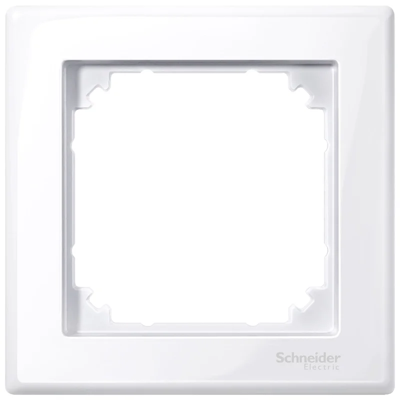 Декоративна рамка 1x цвят Активно бяло антибактериална System M-Smart - Schneider Electric Merten System M MTN478125