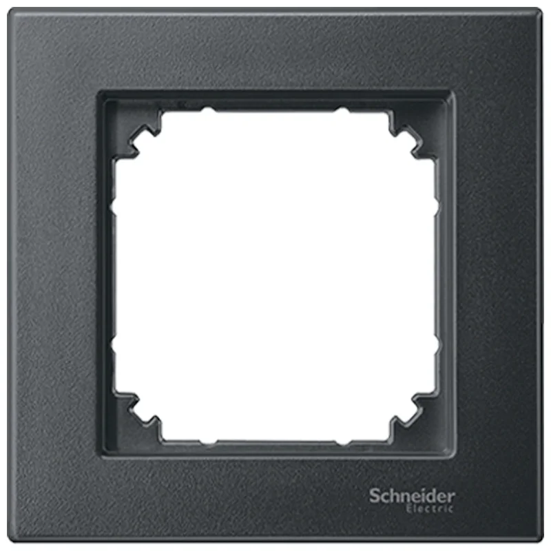 Decorative frame 1x colour Anthracite System M-Plan /while stocks last/ - Schneider Electric Merten System M MTN486114