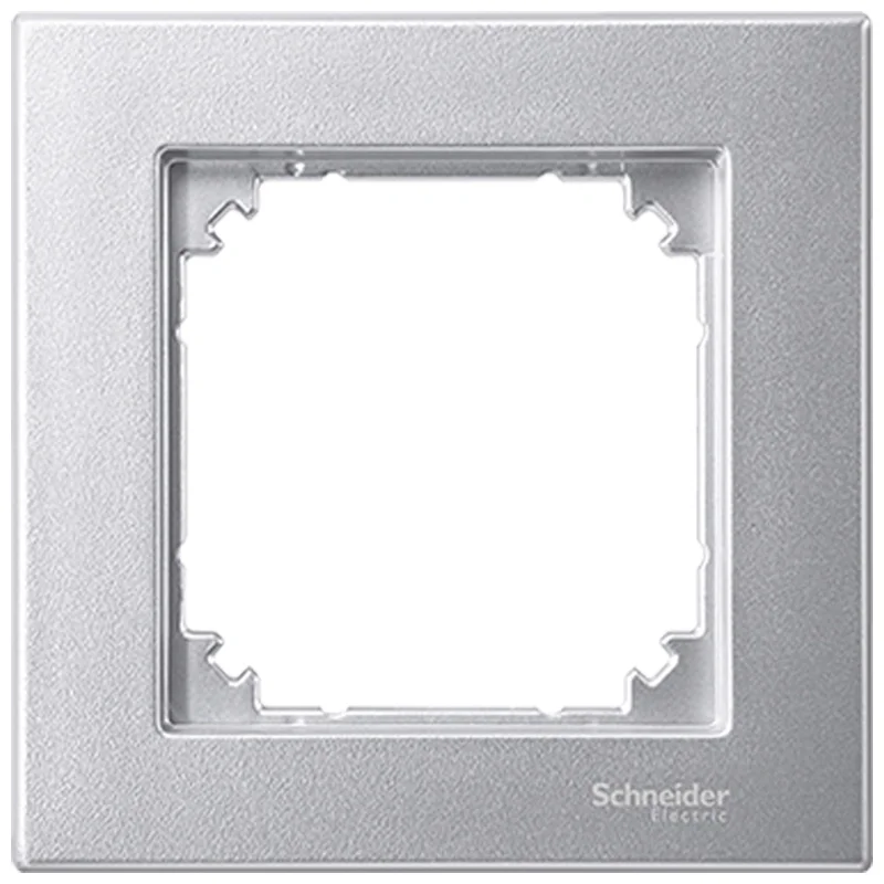 Schneider Electric Декоративна рамка 1x цвят Алуминий System M-Plan /до изчерпване/ - Schneider Electric Merten System M MTN486160