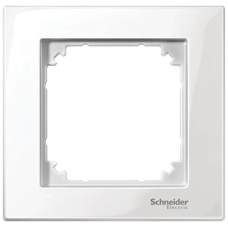 Decorative frame 1x colour Polar white System M-Plan /while stocks last/ - Schneider Electric Merten System M MTN515119