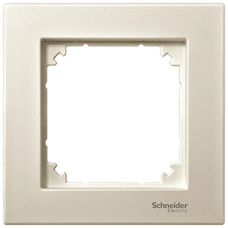 Decorative frame 1x colour Cream System M-Plan /while stocks last/ - Schneider Electric Merten System M MTN515144