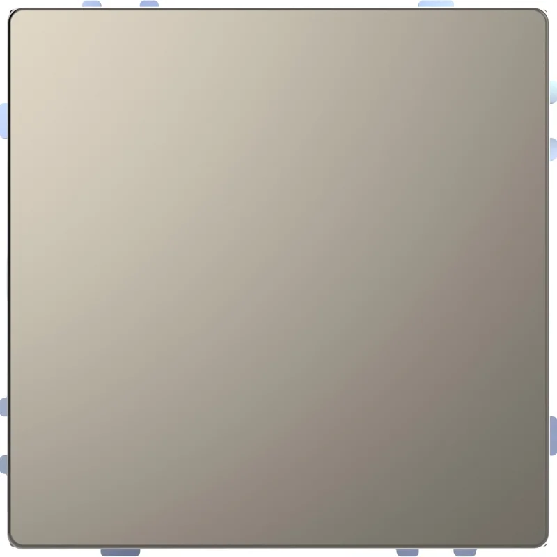 Schneider Electric Push-button Pro T, Merten System Design, nickel metallic, matt, Temperature sensor, Touchless mode - SCHNEIDER ELECTRIC KNX MTN6185-6050