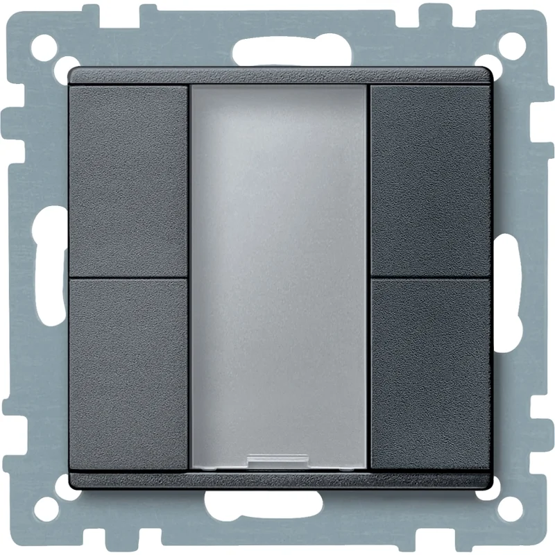 Schneider Electric Push button KNX 2 GANG SYSM - SCHNEIDER ELECTRIC KNX MTN627614