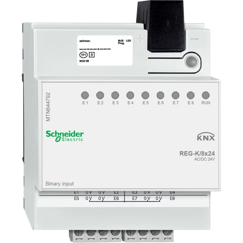 Schneider Electric Модул KNX 8 входа 24V AC/DC - SCHNEIDER ELECTRIC KNX MTN644792