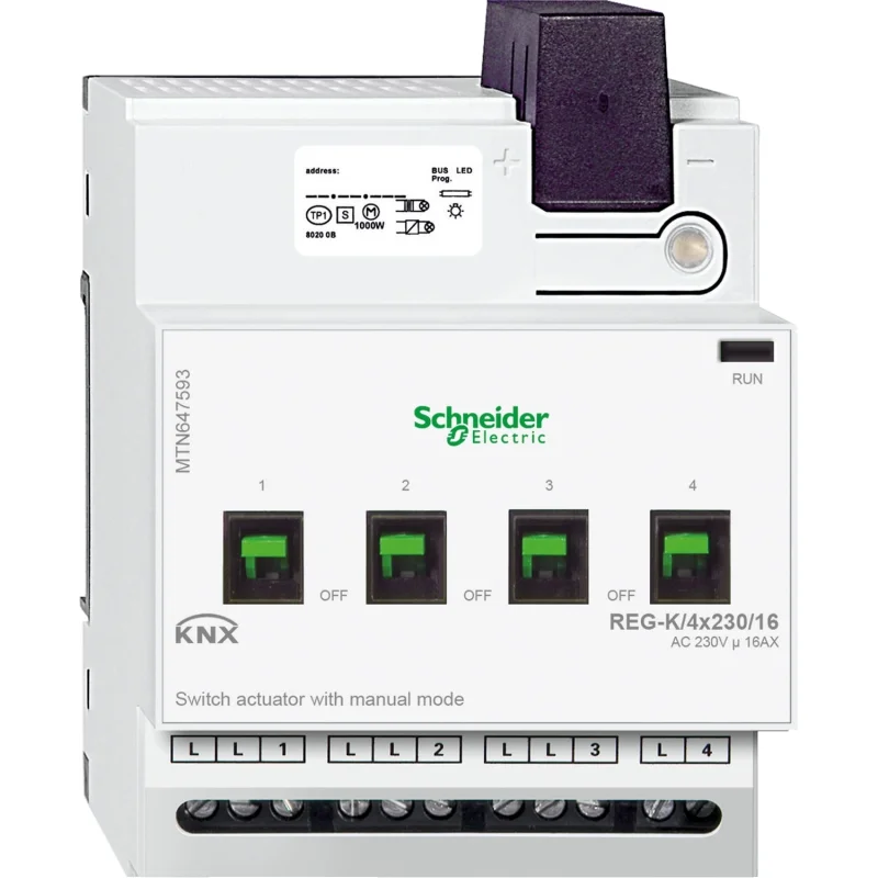 Модул KNX превключватели 4 - SCHNEIDER ELECTRIC KNX MTN647593
