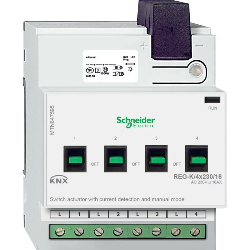 Модул KNX превключватели 4 - SCHNEIDER ELECTRIC KNX MTN647595