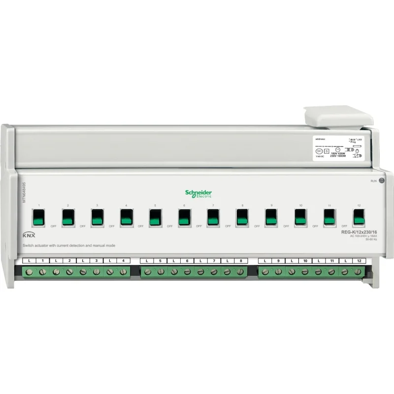Schneider Electric Модул KNX превключватели 12 - SCHNEIDER ELECTRIC KNX MTN648495