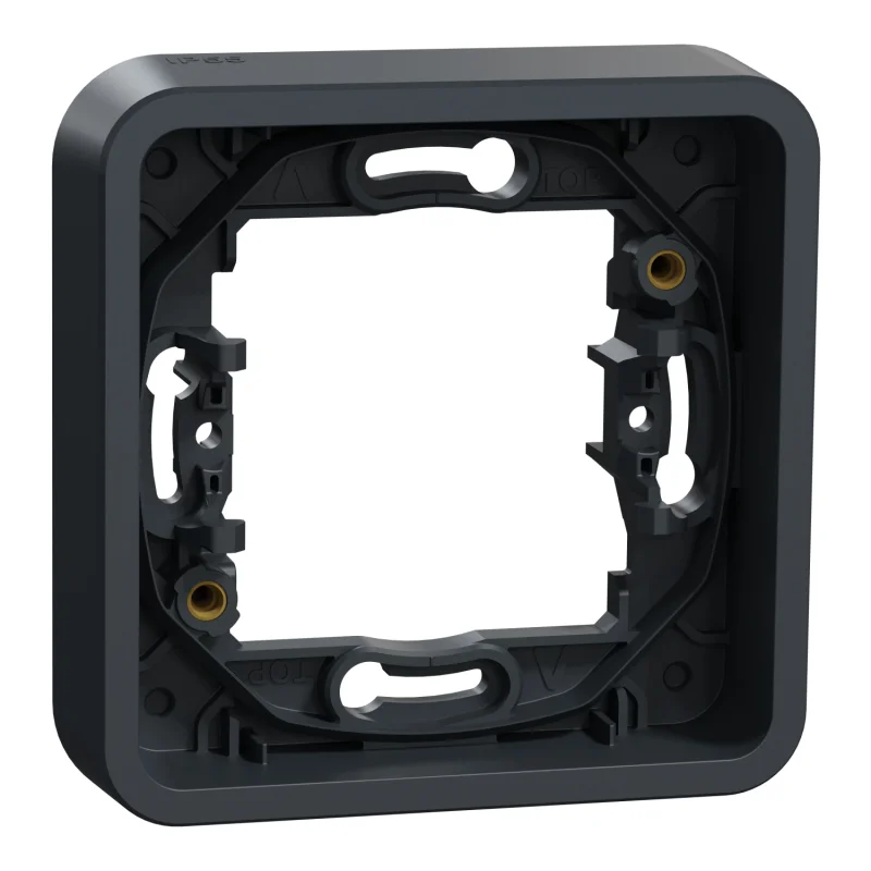 Schneider Electric Frame 1x Anthracite, for concealed mounting IP55 - SCHNEIDER ELECTRIC Mureva Styl MUR34107