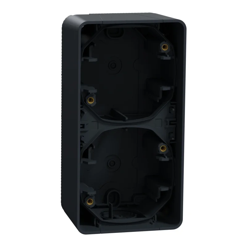 Schneider Electric Рамка 2x Антрацит, вертикална, за открит монтаж IP55 - SCHNEIDER ELECTRIC Mureva Styl MUR37912