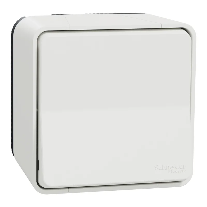 Schneider Electric Девиаторен ключ моноблок 10A IP55 Бял - SCHNEIDER ELECTRIC Mureva Styl MUR39021