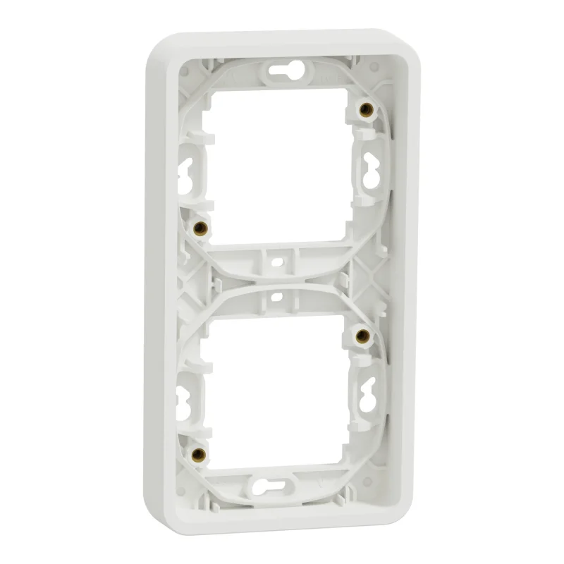 Schneider Electric Рамка 2x Бял, вертикална, за скрит монтаж IP55 - SCHNEIDER ELECTRIC Mureva Styl MUR39151
