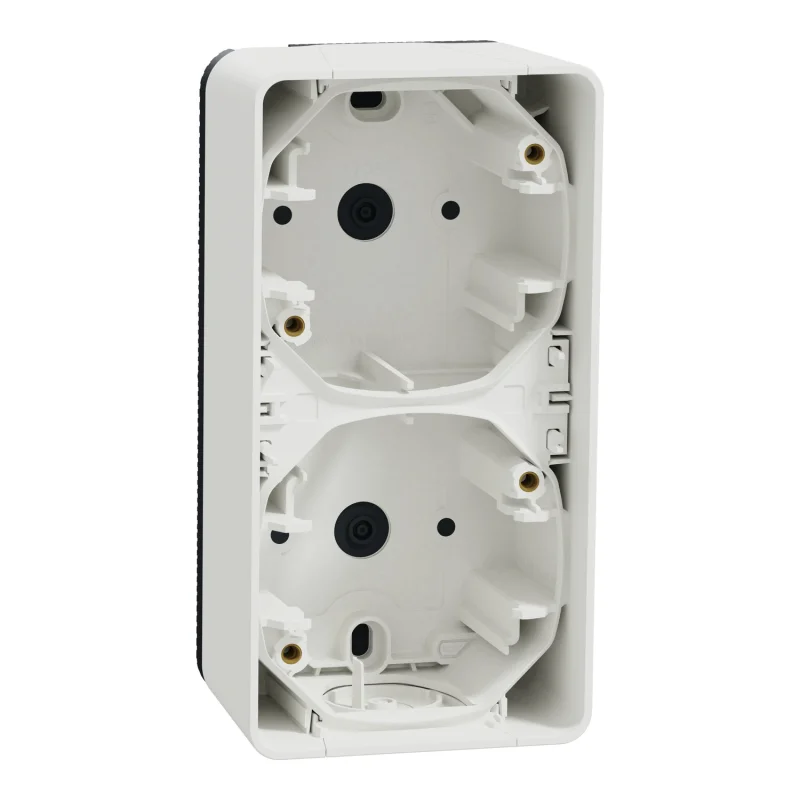 Schneider Electric Рамка 2x Бял, вертикална, за открит монтаж IP55 - SCHNEIDER ELECTRIC Mureva Styl MUR39912