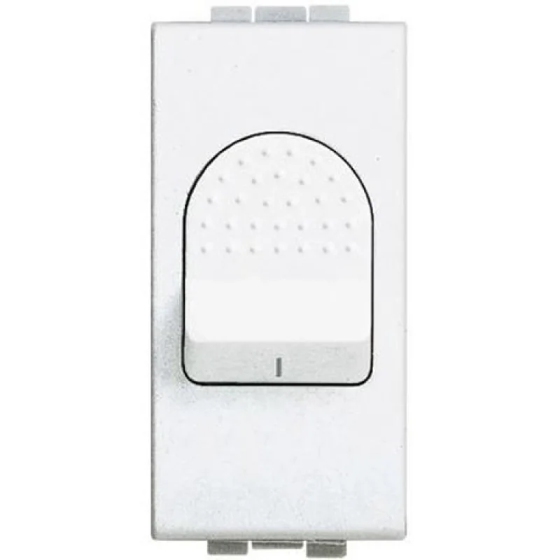 Double-pole switch 32A 1M White - bticino Livinglight N4011