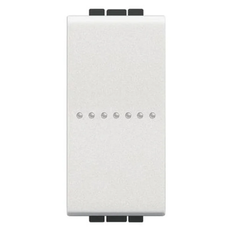 Ключ девиаторен аксиален 1М Бял - bticino Livinglight N4053AN