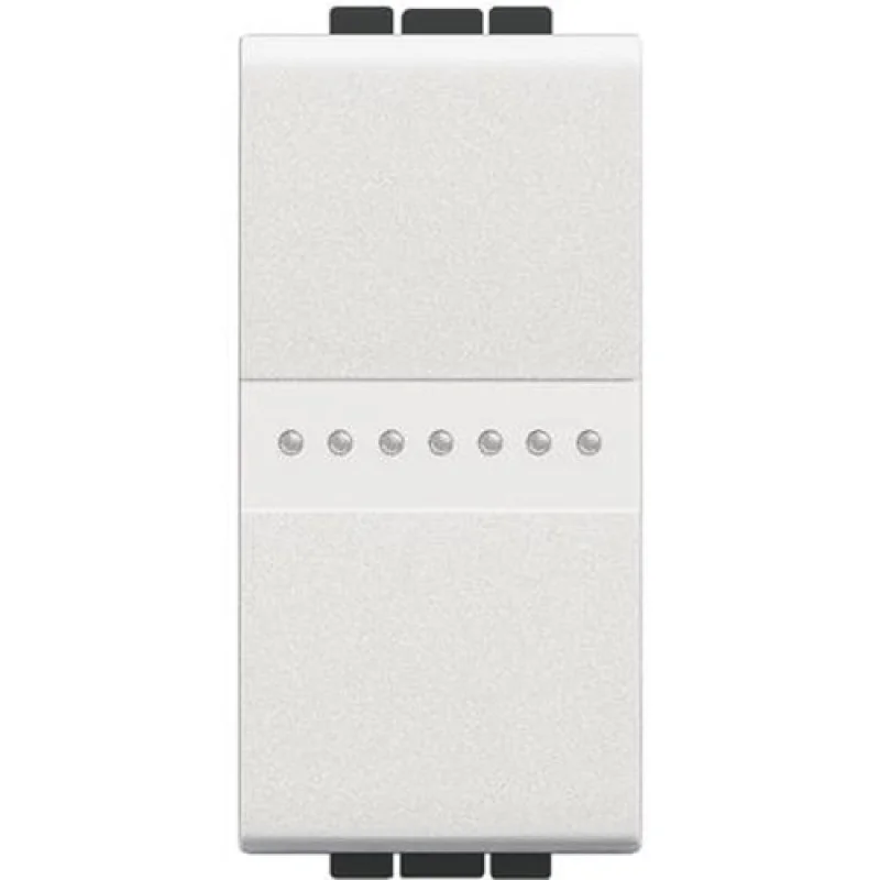 bticino Ключ кръстат аксиален 1М Бял - bticino Livinglight N4054