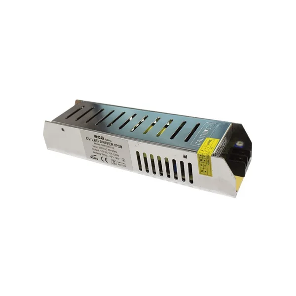 Драйвери 12V NM120CV12 – ACA драйвер, 120 W, 230V AC, IP20, сребрист