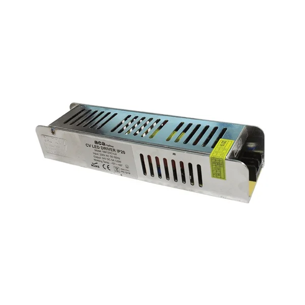 Драйвери 24V NM120CV24 – ACA драйвер, 120 W, 230V AC, IP20, сребрист