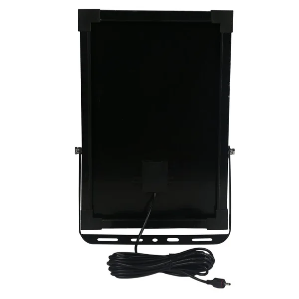 Norel NOREL32CCT – ACA solar floodlight, 32 W, 3000-4000-6000K, Works with PV panels, IP65, black