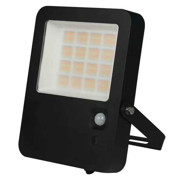Norel NOREL60CCT – ACA solar floodlight, 60 W, 3000-4000-6000K, Works with PV panels, IP65, black
