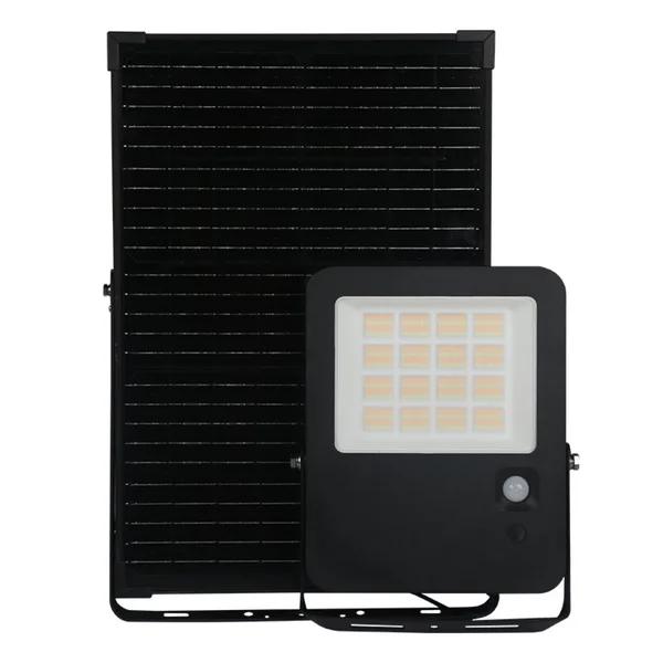 Solar Floodlights Norel NOREL60CCT – ACA solar floodlight, 60 W, 3000-4000-6000K, Works with PV panels, IP65, black