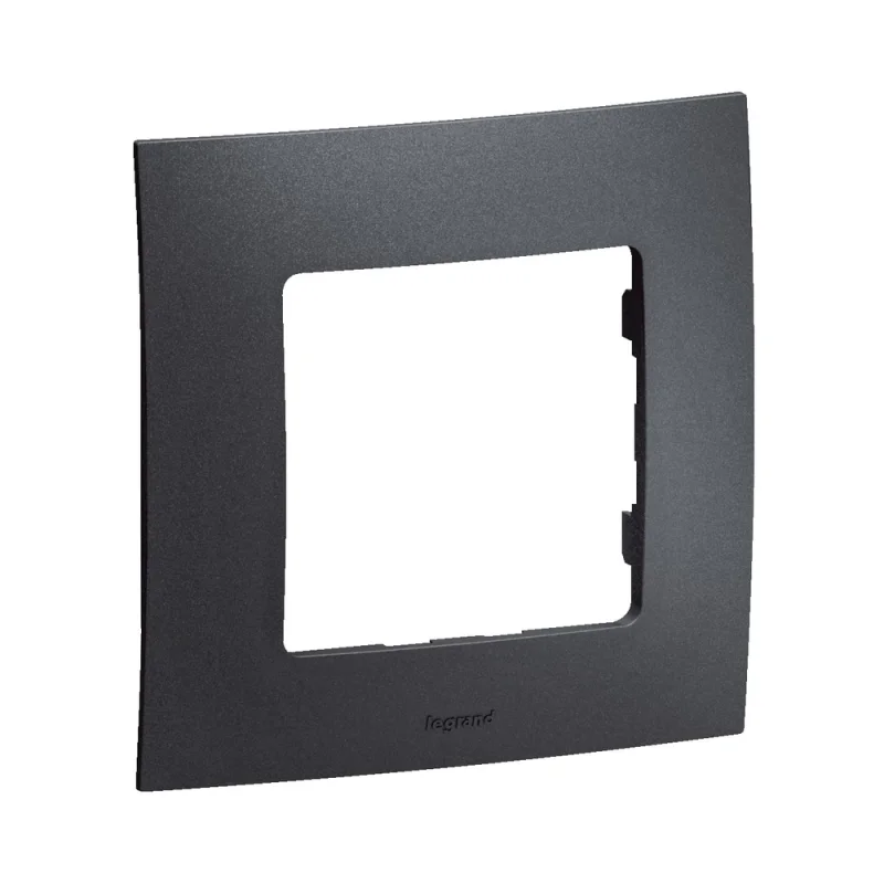 Legrand Рамка 1x Тъмно сив - Legrand Niloe New NP111GR