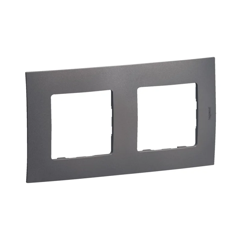 Legrand Рамка 2x Светло сив - Legrand Niloe New NP112MG