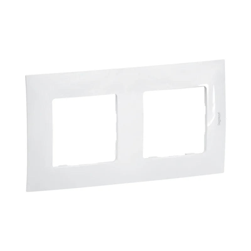 Рамка 2x Бял - Legrand Niloe New NP112WH