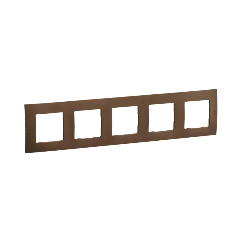 Frame 5x Bronze - Legrand Niloe New NP115DB