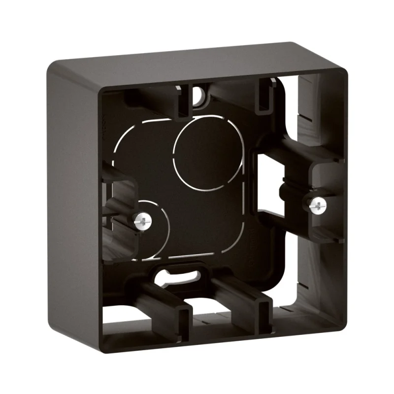 Legrand Bracket for surface mounting 1x Black - Legrand Niloe New NP161BK