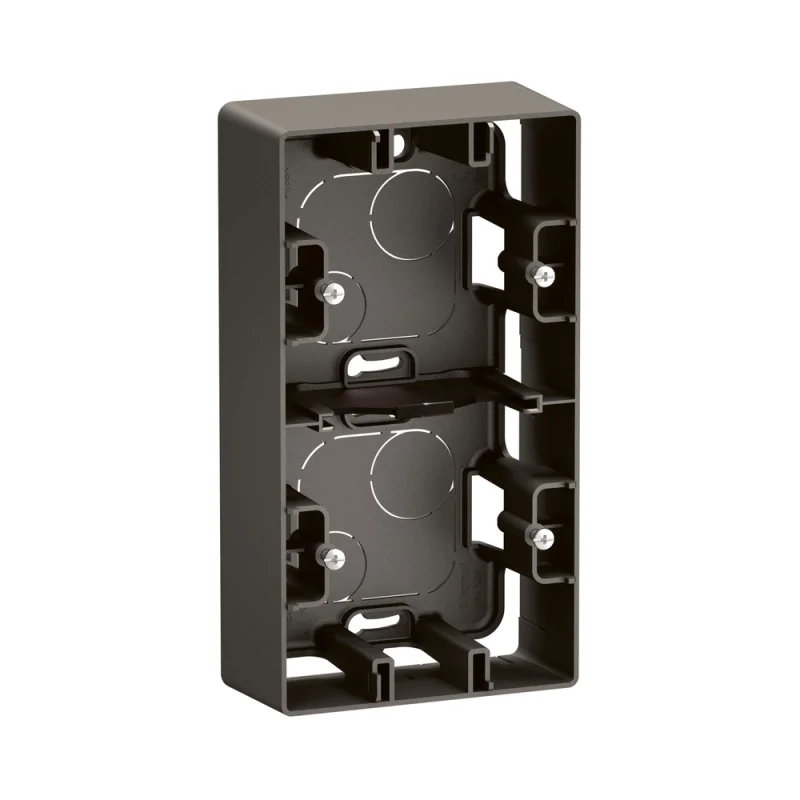 Bracket for surface mounting 2x Grey - Legrand Niloe New NP162MG