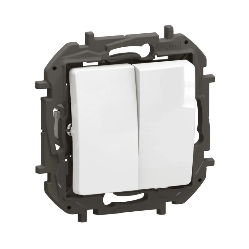 Сериен ключ 10A Бял - Legrand Niloe New NP2120WH