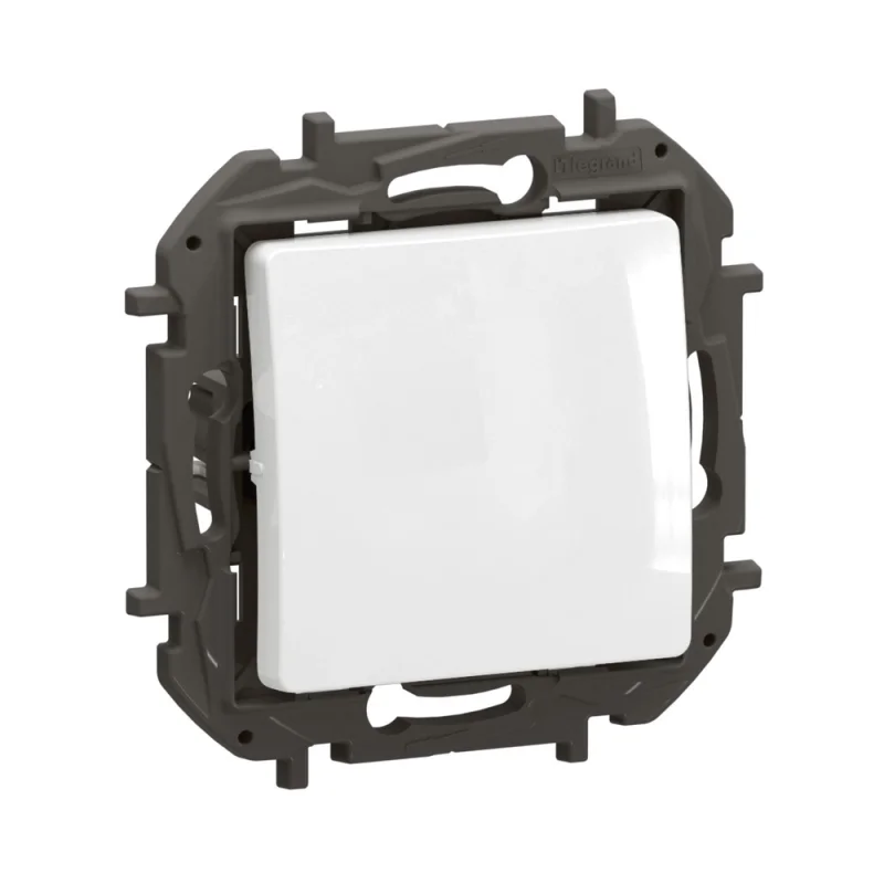 One-way push button NO 6A White - Legrand Niloe New NP2310WH