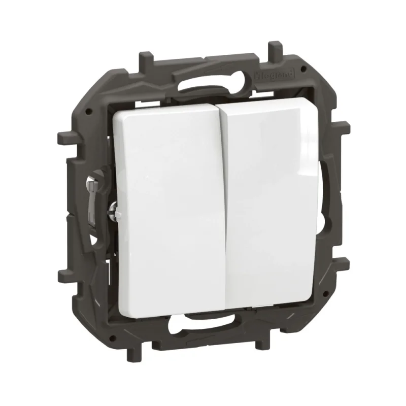 Legrand Бутон сериен 6A Бял - Legrand Niloe New NP2320WH