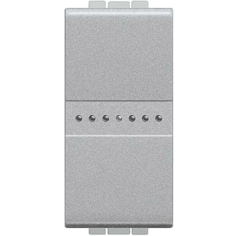 Ключ кръстат аксиален 1М Алуминий - bticino Livinglight NT4054