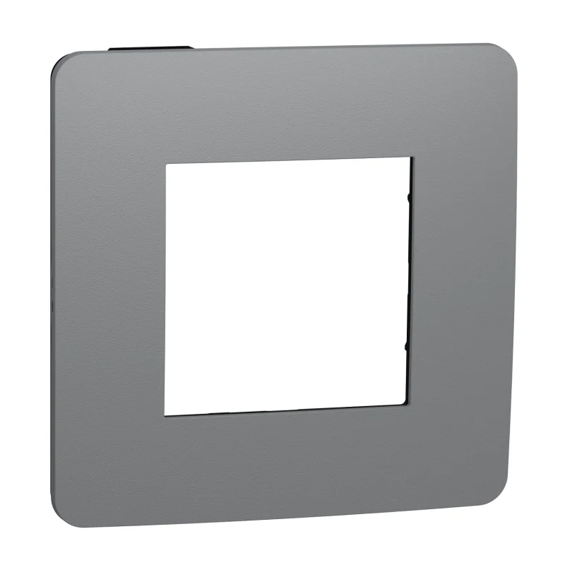 Schneider Electric Frame 1x 2M Unica Studio, granite/anthracite - SCHNEIDER ELECTRIC New Unica NU280222