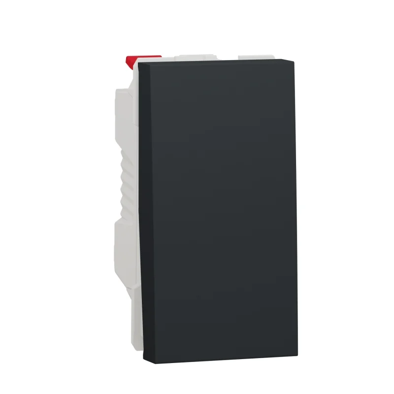 Schneider Electric One-way switch 10A, 1M, anthracite - SCHNEIDER ELECTRIC New Unica NU310154