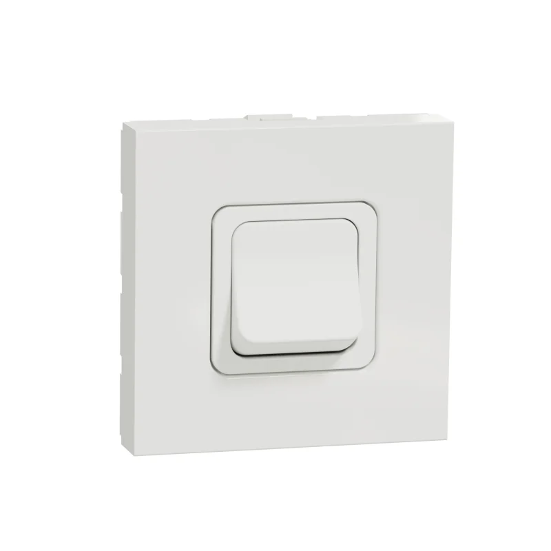 Schneider Electric Двуполюсен ключ 20А, 2M, бял - SCHNEIDER ELECTRIC New Unica NU322518