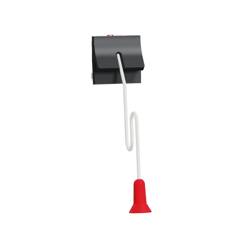 Schneider Electric One-way push button with cord 10A, 2M, anthracite - SCHNEIDER ELECTRIC New Unica NU322654