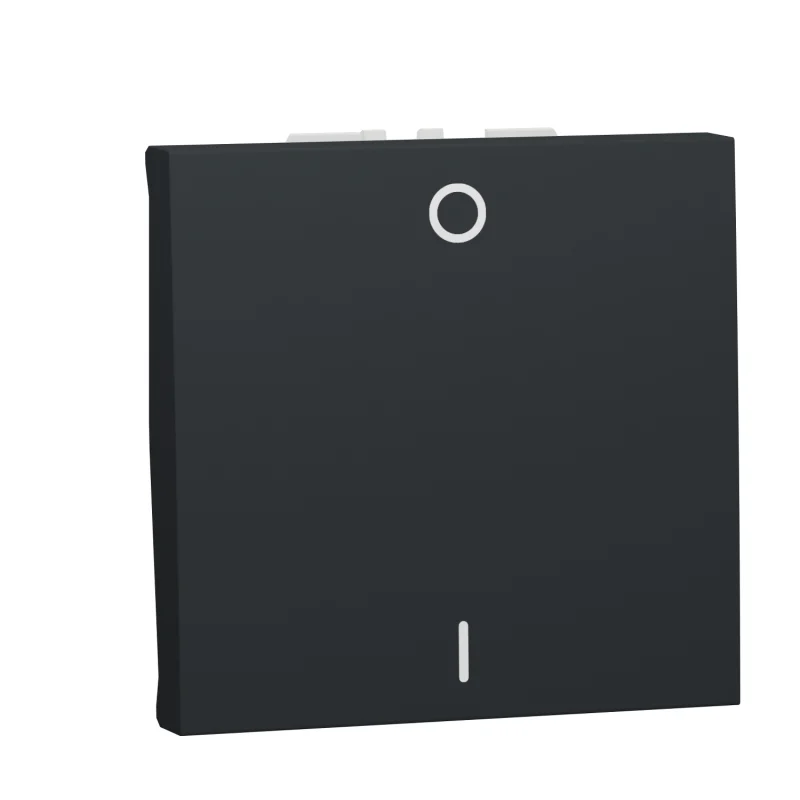 Двуполюсен ключ 16А, 2M, антрацит - SCHNEIDER ELECTRIC New Unica NU326254