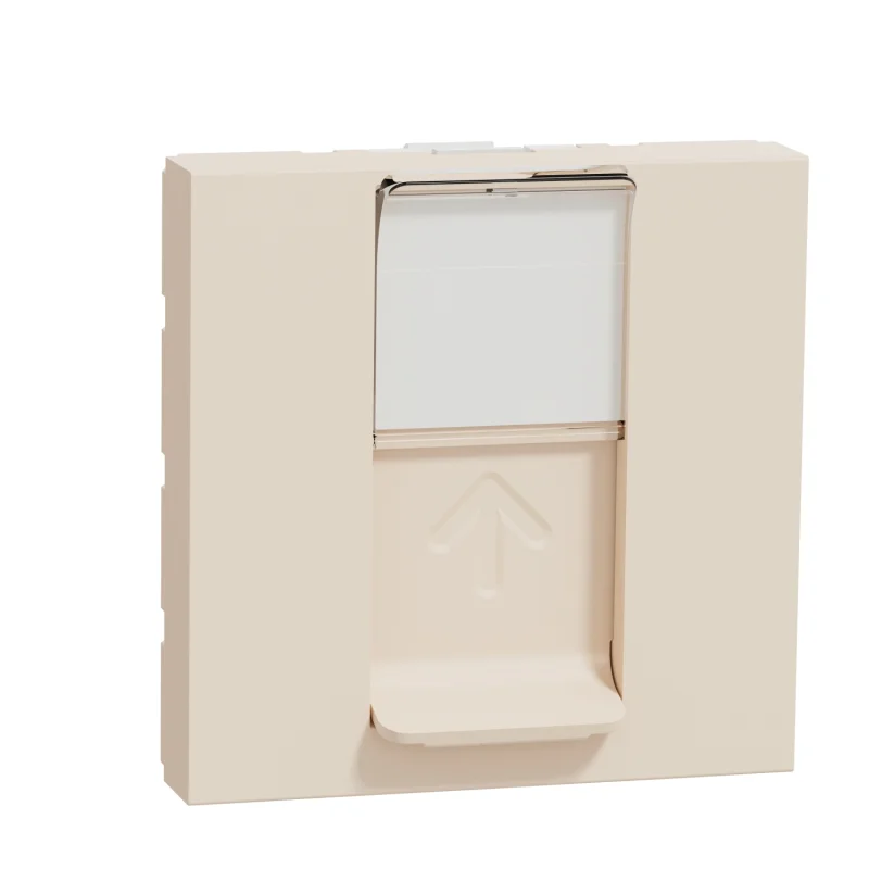 Розетка RJ45, кат. 5e UTP, 2M, сл. кост - SCHNEIDER ELECTRIC New Unica NU341144