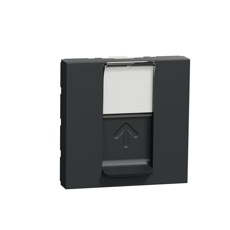 Outlet RJ45, cat. 5e UTP, 2M, anthracite - SCHNEIDER ELECTRIC New Unica NU341154